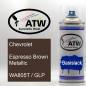 Preview: Chevrolet, Espresso Brown Metallic, WA805T / GLP: 400ml Sprühdose, von ATW Autoteile West.